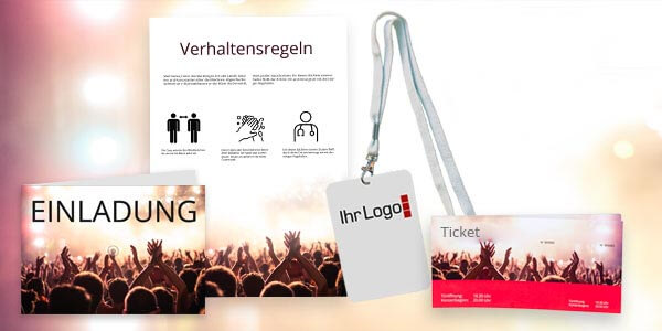 Drucksachen für Event