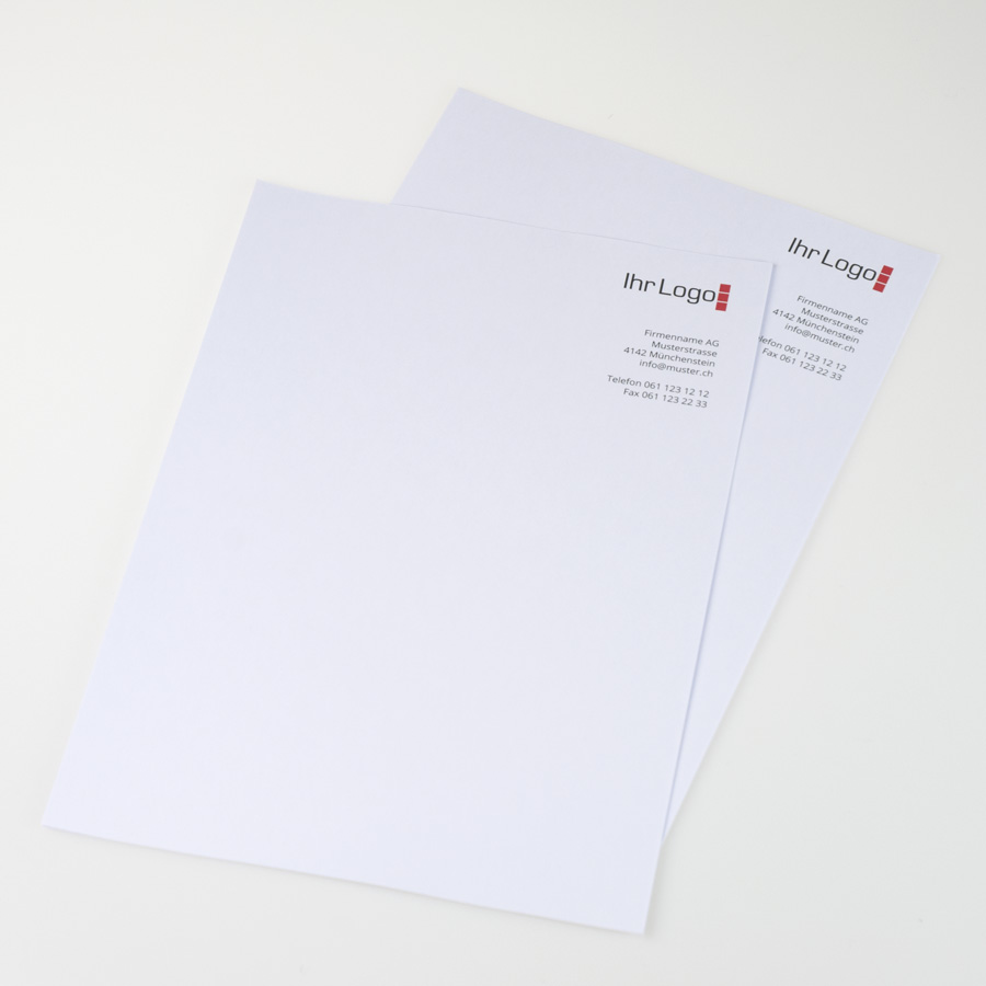 Briefpapier drucken