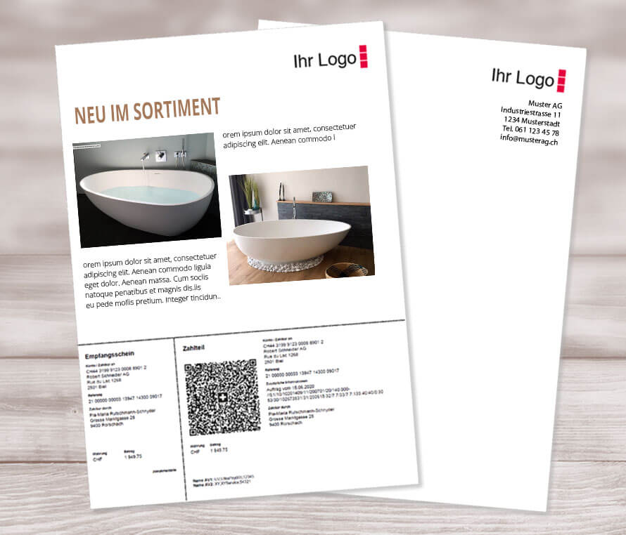 QR-Rechnungen drucken