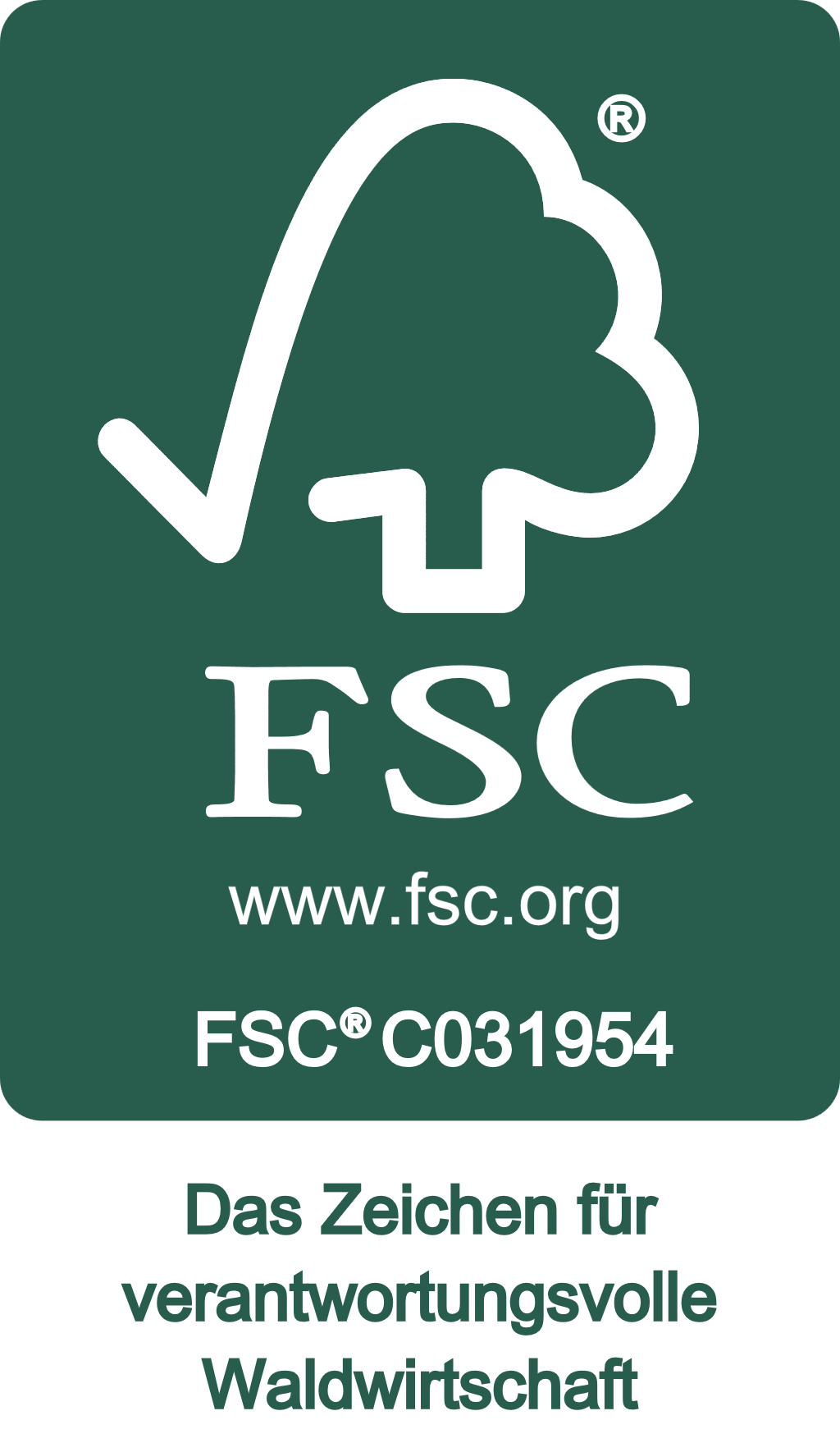 FSC zertifiziert FSC zertifiziert