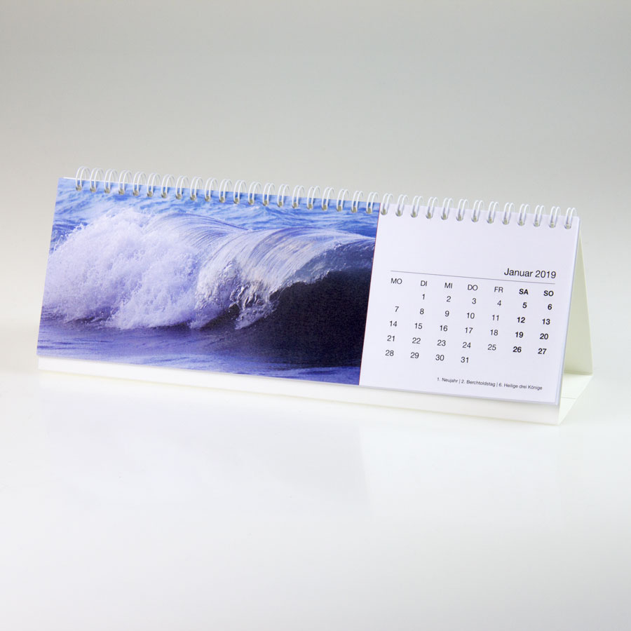 Tischkalender quer