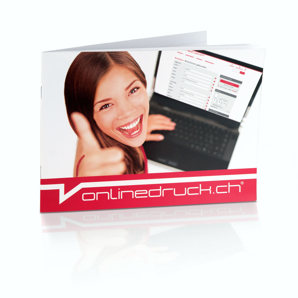 Broschüre gebunden