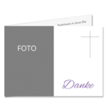 Danksagung – A6, 4 Seiten