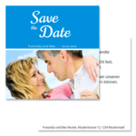 Save-the-Date, 2 Seiten