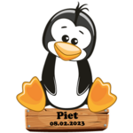 Geburtstafeln klein "Piet"