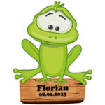 Geburtstafeln klein "Florian"