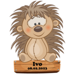 Geburtstafeln klein "Ivo"