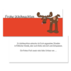 Weihnachtskarte «Rentier»