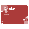 Dankeskarte «Farbig»