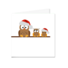 Weihnachtskarte «Eule»