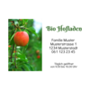 Visitenkarte «Bio»