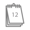 Monats-Wandkalender