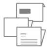 Mailing: Couvert, adr. Brief, Beiblatt